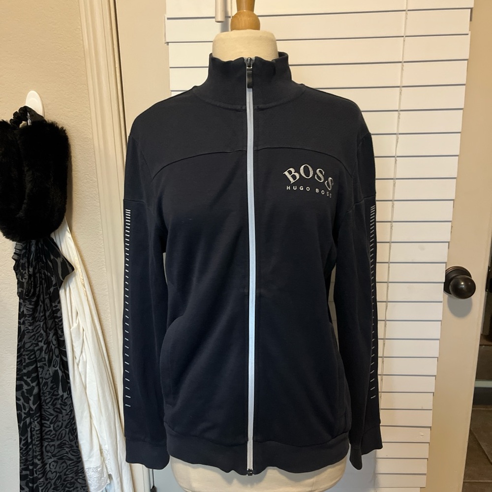 Hugo Boss Navy zip up Jacket